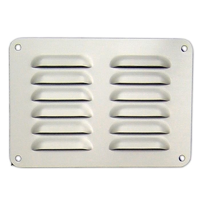 Haron 150 x 100mm Silver Aluminium Pressed Wall Vent